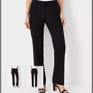 Ann Taylor Classic Black Straight Leg Pants